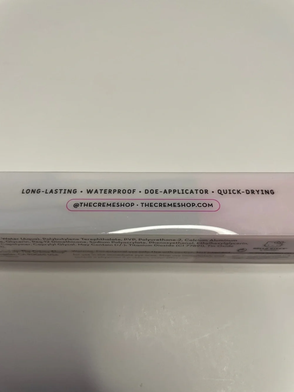 NIB The CRÈME SHOP.  Pink Glitter Lip Gel - Limited Edition